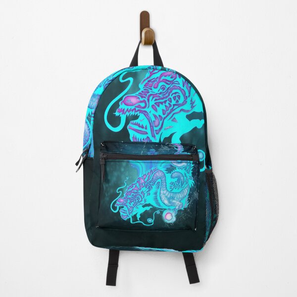 Item preview, Blue glowing chinese dragon designed and sold by nicky2342.