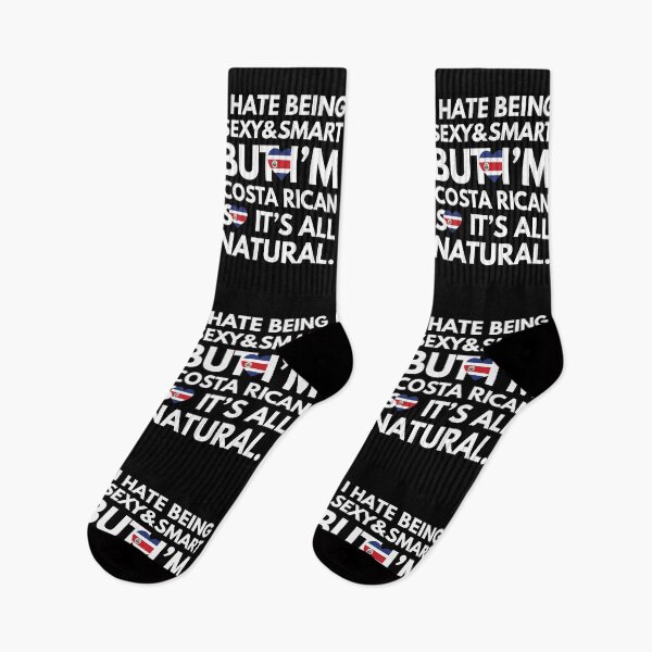 Item preview, Funny Hate Being Sexy and Smart, But I am Costa Rican It is All Natural designed and sold by elhefe.