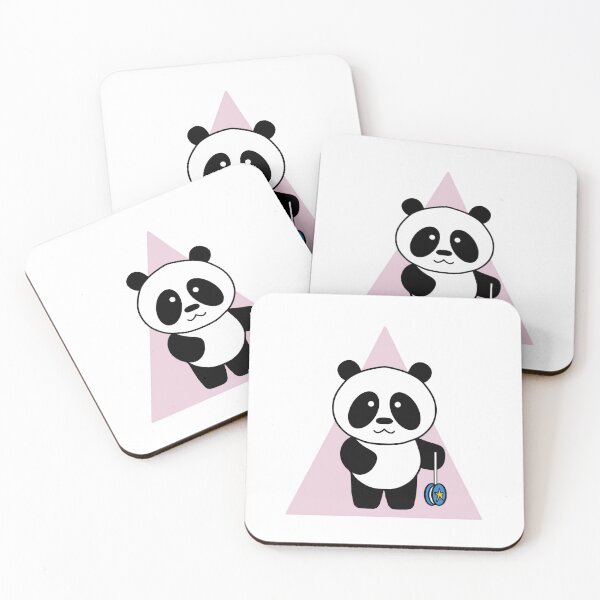 Item preview, Cute Panda with Yo-yo - 1000Pandas by Amanda Roos designed and sold by Amanda Roos.