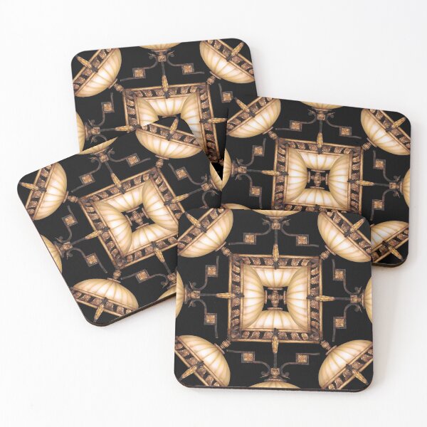 Item preview, Art Deco Abstract Glass Lampshades designed and sold by SloganExpress.