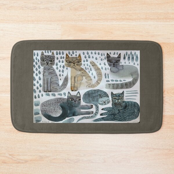 Item preview, Cats doodle designed and sold by Karin Zeller.