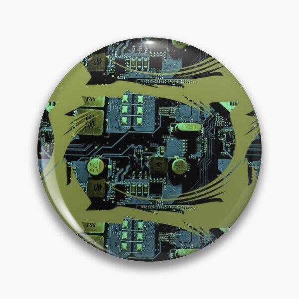 Item preview, Motherboard Bird in Olive & Black by Iritof designed and sold by iritof.