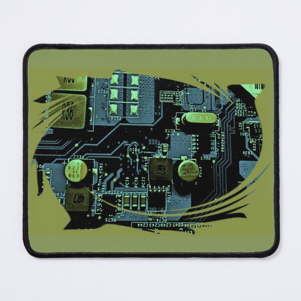 Item preview, Motherboard Bird in Olive & Black by Iritof designed and sold by iritof.