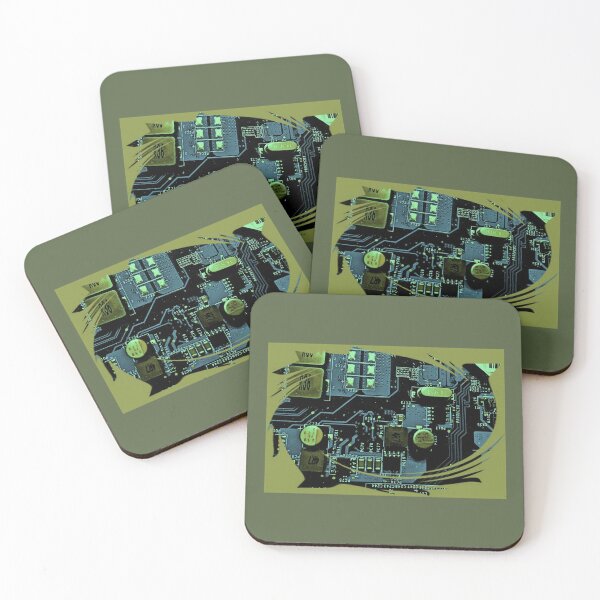 Item preview, Motherboard Bird in Olive & Black by Iritof designed and sold by iritof.