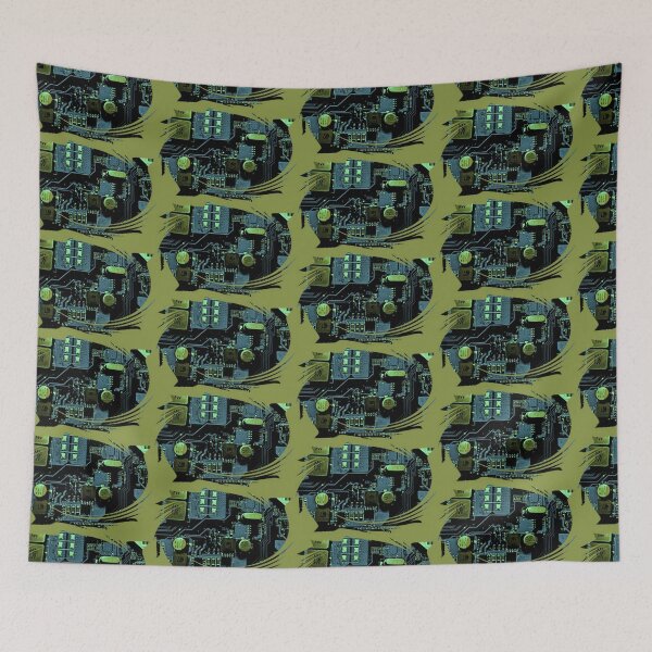 Item preview, Motherboard Bird in Olive & Black by Iritof designed and sold by iritof.