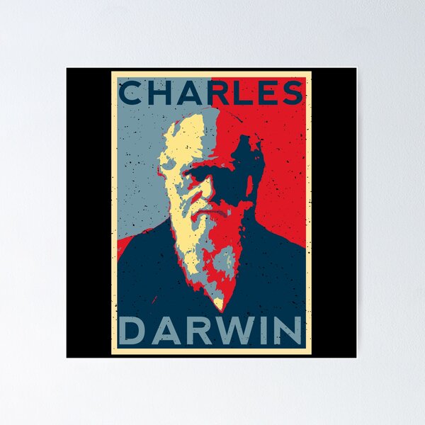 Item preview, Charles Darwin Poster Print designed and sold by Parag's Travel Shop.