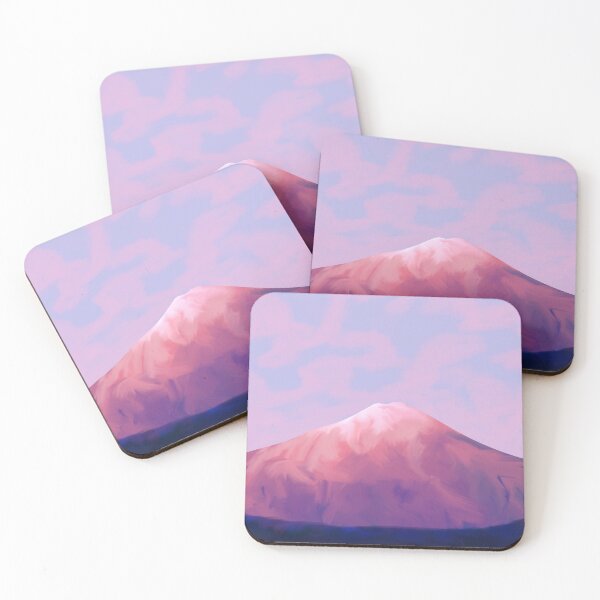 Item preview, Mt Fuji - Abstract Sunset Landscape designed and sold by PeachyLitchi.