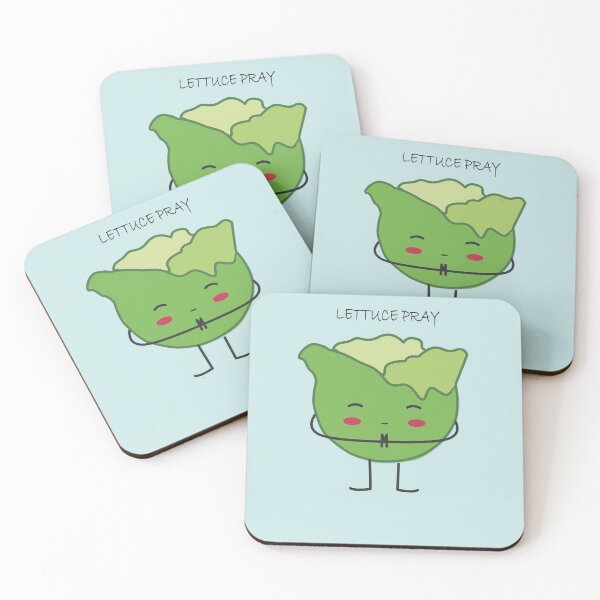 Item preview, lettuce pray designed and sold by Yume's Shop.