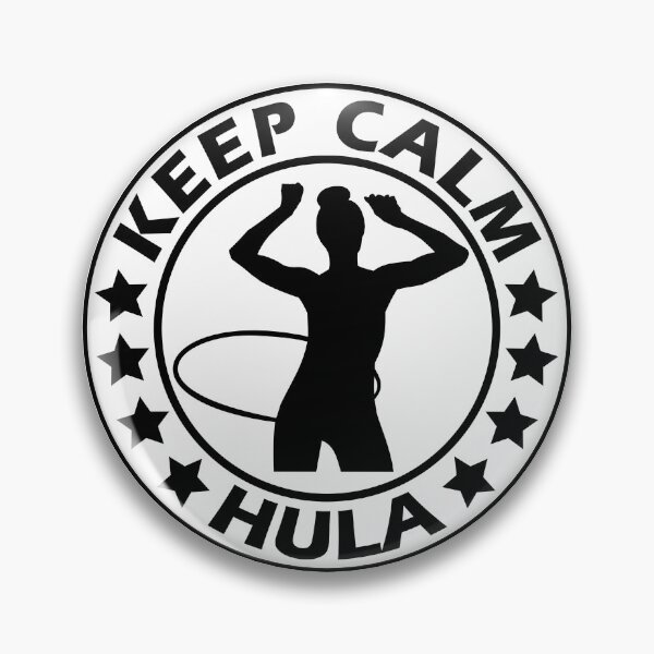 Item preview, Keep Calm Hulahoop Motif Hulahoop Hula Hooping designed and sold by DerNerd.