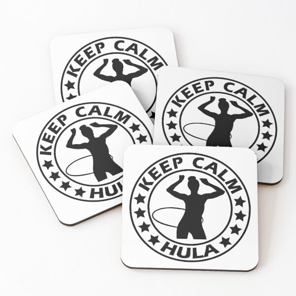 Item preview, Keep Calm Hulahoop Motif Hulahoop Hula Hooping designed and sold by DerNerd.