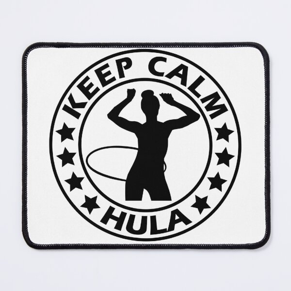 Item preview, Keep Calm Hulahoop Motif Hulahoop Hula Hooping designed and sold by DerNerd.