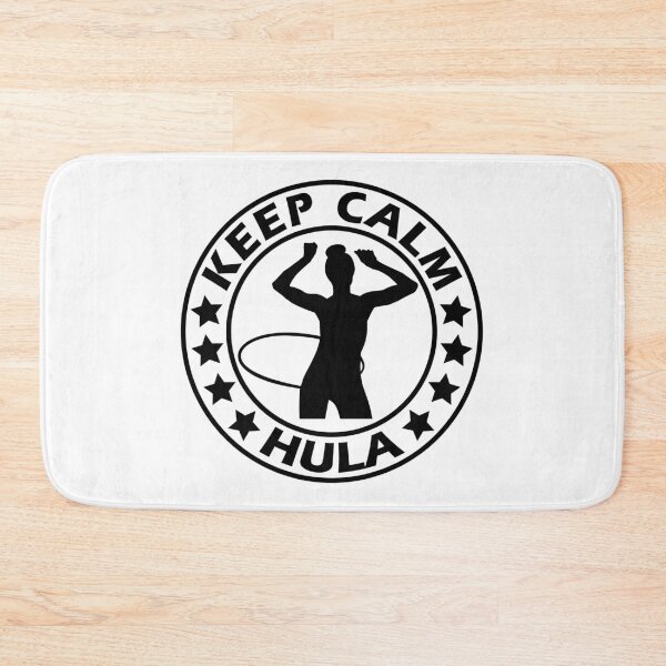 Item preview, Keep Calm Hulahoop Motif Hulahoop Hula Hooping designed and sold by DerNerd.