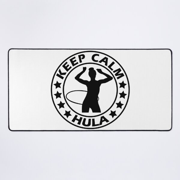 Item preview, Keep Calm Hulahoop Motif Hulahoop Hula Hooping designed and sold by DerNerd.