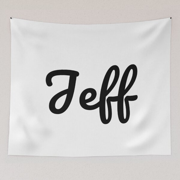 Item preview, Jeff Name Text designed and sold by UltraRare47.