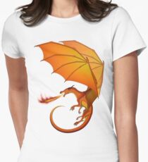 Flügel des Feuers - Gefahr Tailliertes T-Shirt für Frauen