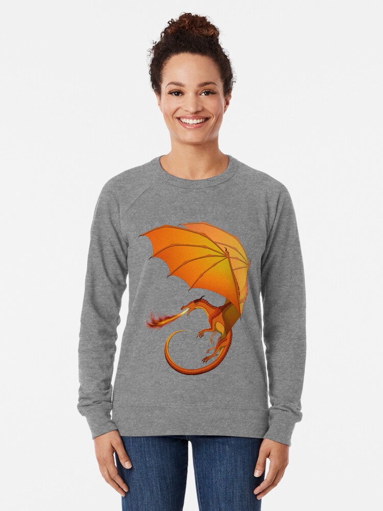 "Wings of Fire Peril" Lightweight Sweatshirt for Sale by