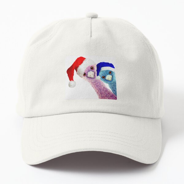 Quirky Emus - Christmas Time Dad Hat