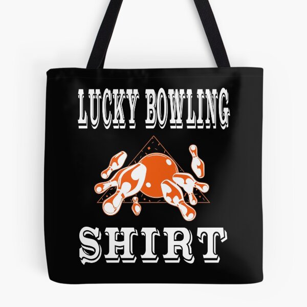 Item preview, Funny Bowling Design Lucky Shirt designed and sold by drwigglebutts.