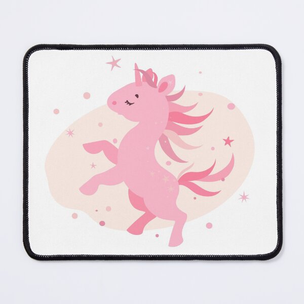 Item preview, Pink prancing unicorn designed and sold by babanovaesha.