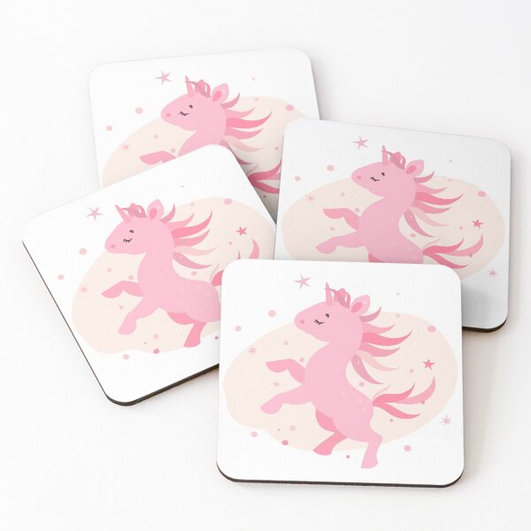 Item preview, Pink prancing unicorn designed and sold by babanovaesha.