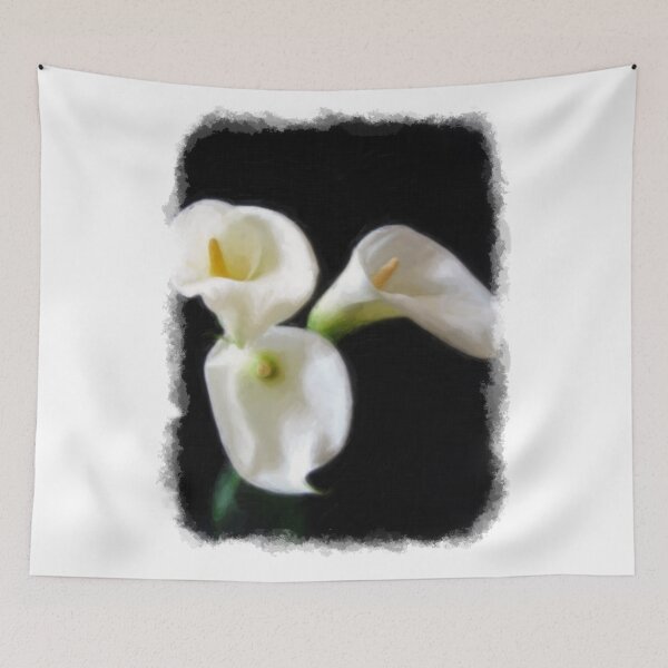 Item preview, Elegant Calla Lily Flowers 6 Painterly designed and sold by TravelPhotoArt.