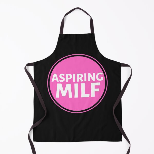 Item preview, Aspiring MILF Pink Circle - Hot Mom Badge - Mothers Day gift for Future Moms designed and sold by CaitU.