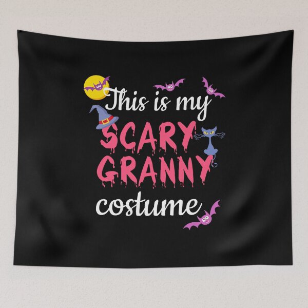 Item preview, halloween scary granny designed and sold by sunxmoon12.