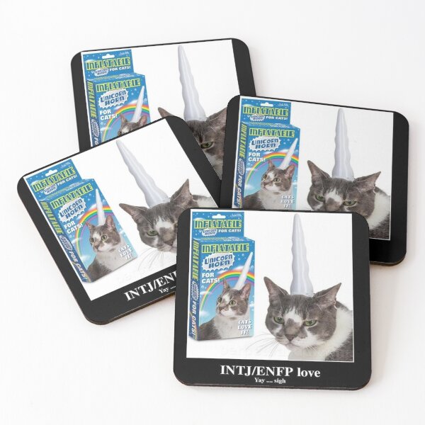 Item preview, INTJ ENFP Love designed and sold by InnerPartyCat.