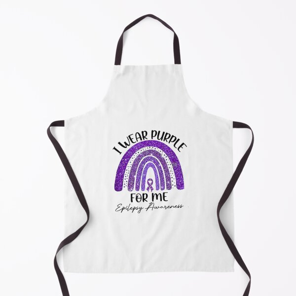 Item preview, i wear purple for me rainbow epilepsy awareness designed and sold by sunxmoon12.
