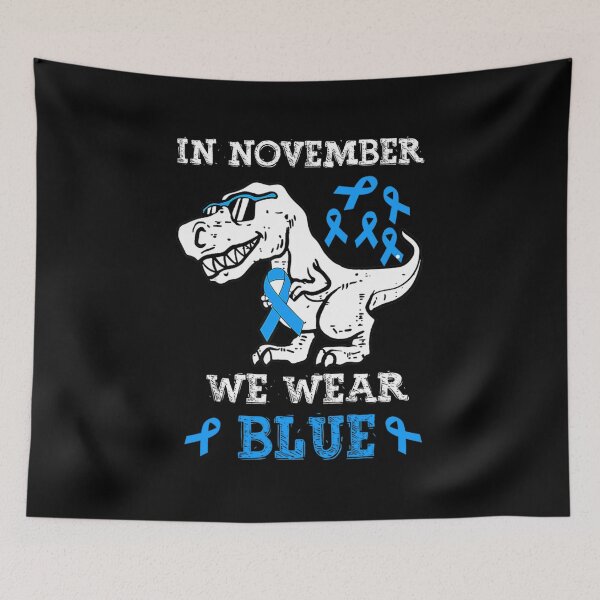 Item preview, in november we wear blue designed and sold by sunxmoon12.
