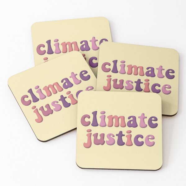 Item preview, Climate Justice Retro Pink Purple Environmental Advocacy designed and sold by cashewdays.