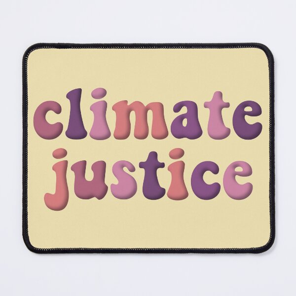 Item preview, Climate Justice Retro Pink Purple Environmental Advocacy designed and sold by cashewdays.