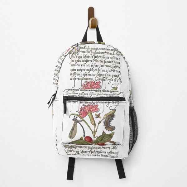 Item preview, Dragonfly, Carnation, Firebug, Caterpillar, Carnelian Cherry, and Centipede from Model Book of Calligraphy (1561–1596) designed and sold by mycloudzdesign.