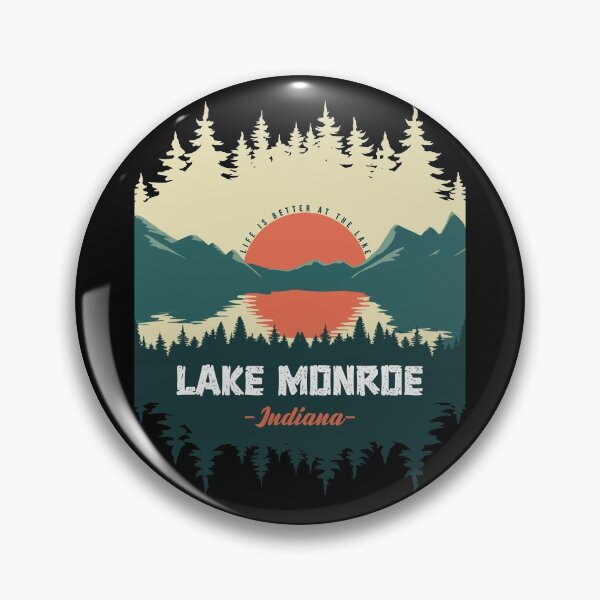Artikelvorschau, Retro Lake Monroe Indiana entworfen und verkauft von Friday NightCo.