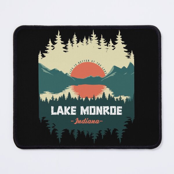 Item preview, Retro Lake Monroe Indiana designed and sold by Friday NightCo.