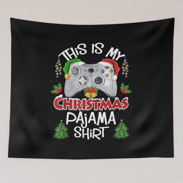 Item preview, this is my christmas pajama santa hat gamer designed and sold by sunxmoon12.