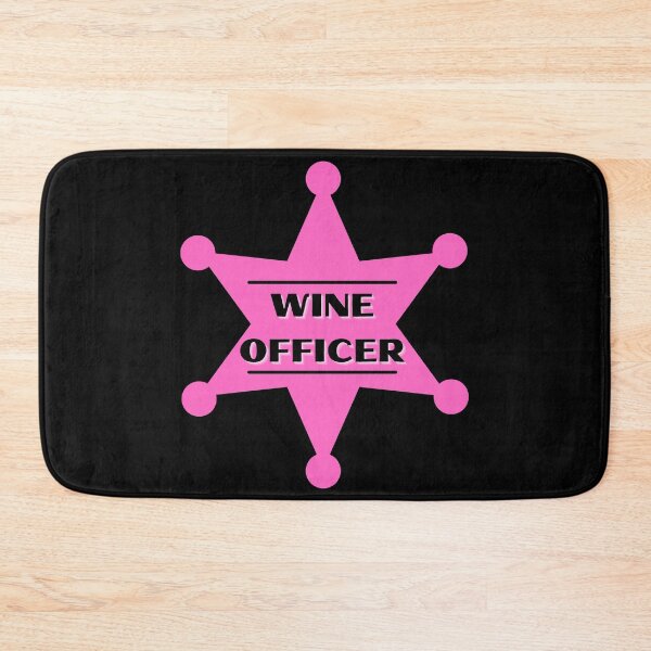 Item preview, Wine Officer - Funny Wine Puns - Gift for Wine Lovers who like alcohol jokes designed and sold by CaitU.