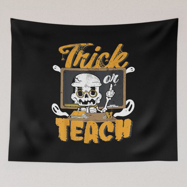 Item preview, trick or teach teacher halloween designed and sold by sunxmoon12.