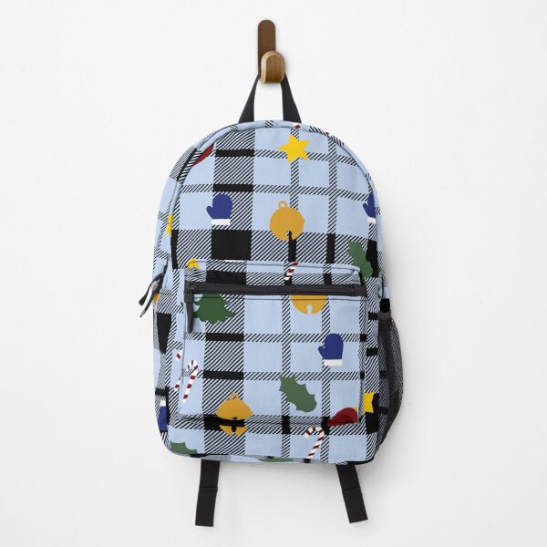 Item preview, Light Blue Christmas Buffalo Plaid theme pattern designed and sold by Smiley-10.