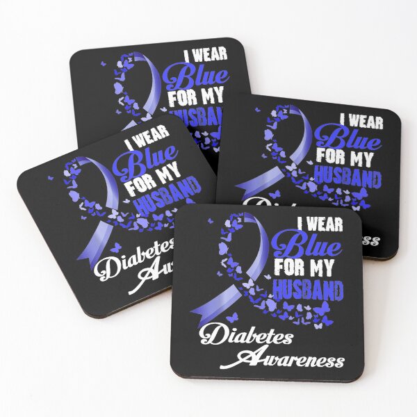 Item preview, wear blue for my husband t1d diabetes awareness designed and sold by sunxmoon12.