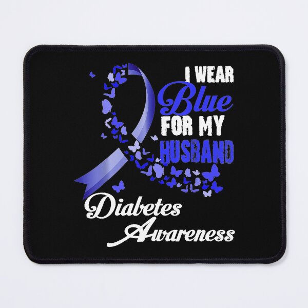 Item preview, wear blue for my husband t1d diabetes awareness designed and sold by sunxmoon12.