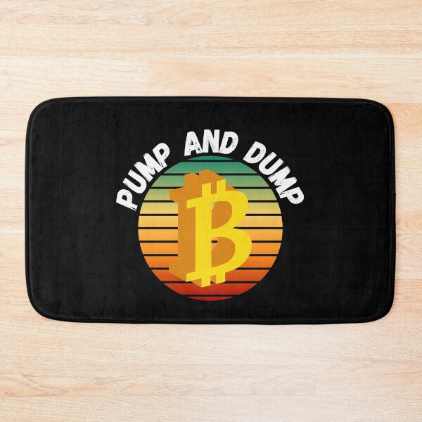 Item preview, Vintage Sunset Pump and Dump Bitcoin- Bitcoin Crypto designed and sold by CaitU.