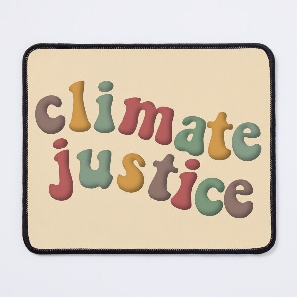 Item preview, Climate Justice Retro Red Green Yellow Environmental Advocacy designed and sold by cashewdays.
