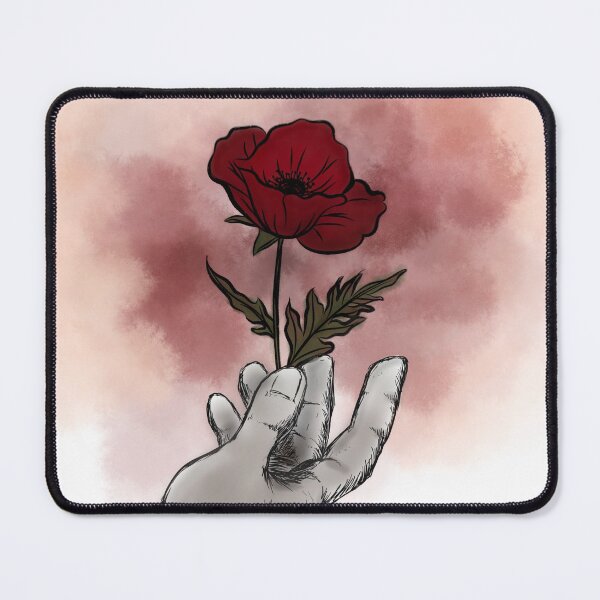Item preview, Remembrance Day Poppy Flower Art designed and sold by 5adiga.