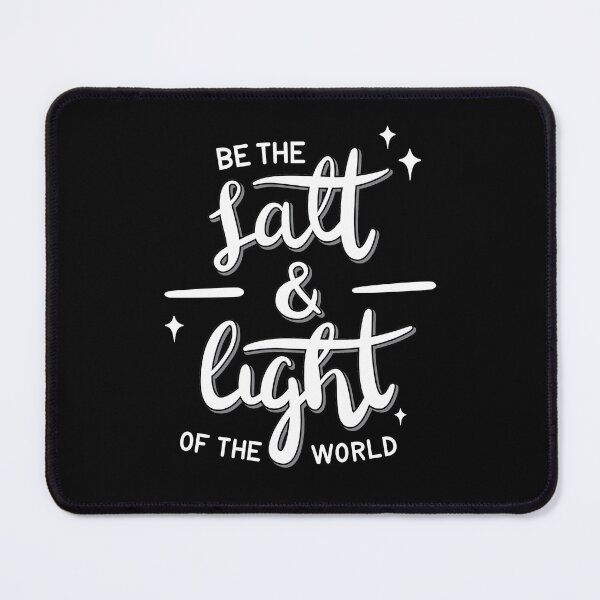 Item preview, Be the Salt and Light of the World designed and sold by themoodydecor.