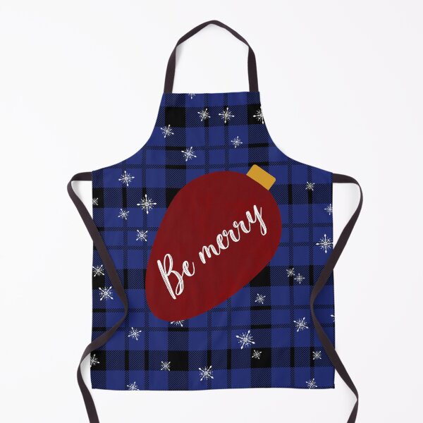 Item preview, Be merry Blue Christmas Buffalo Plaid design designed and sold by Smiley-10.