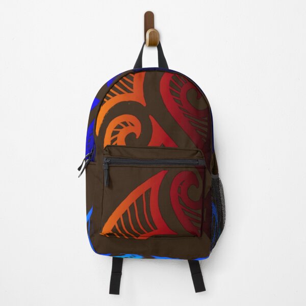 Item preview, Colored maori tribal art designed and sold by attracdionz.