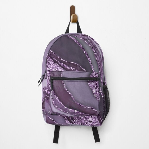 Item preview, Purple Faux Gemstone Agate Texture Marbled Elegance And Luxury designed and sold by artsandsoul.