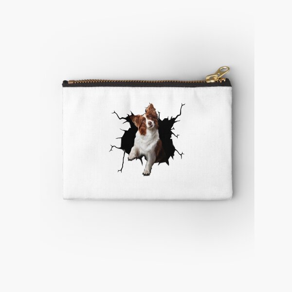 Item preview, Border Collie Crack Sticker Kawaii Funny Pictures Black And White Stickers Gifts For Mom From Daughter designed and sold by BroxonJames.