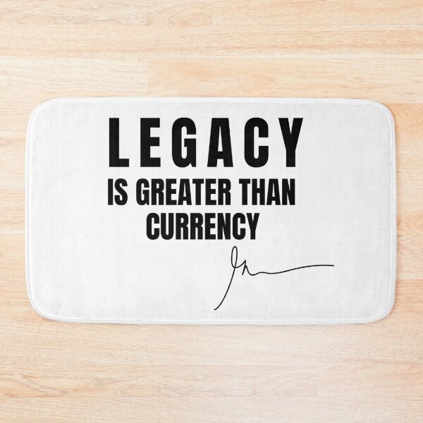 Item preview, Legacy is greater than currency gary vee quotes designed and sold by SpiritualCode.